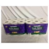 2 x 12 Packs of Pasque 2-Ply Bath Tissue