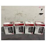 LOT OF 4 Hyper Tough 1500W Milkhouse Utility Heater