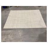 Better Home and Gardens Beige Wool Plaid Area Rug