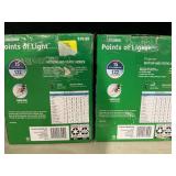 LOT OF 2 Christmas Lightshow Points of Light Projector with Remote