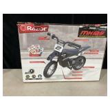 Razor Dirt Rocket MX125 Electric-Powered Dirt Bike - Black with Decal Included