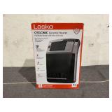 Lasko 1500W Cyclonic Ceramic Console Electric Space Heater with Timer