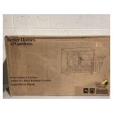 Better Homes & Gardens Juliet Arc Door Kitchen Cabinet, Light Honey Finish