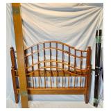 Ethan Allen Full Size Bed Frame with Headboard and Footboard