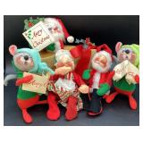 Annalee Collection of Christmas Characters