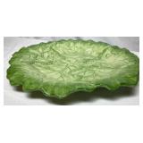 Fitz and Floyd Classics Cabbage Leaf Vegetable Serving Platter 15" x 15" x 1.5"