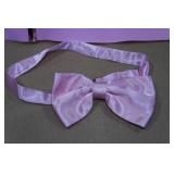 Suspenders and Bow Tie -Bubble Gum Pink