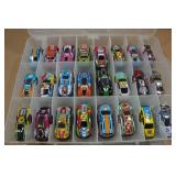 Assorted Toy Cars in Case