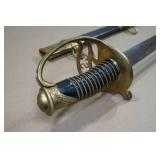 1860 CSA Shelby Officer Civil War Replica Sword