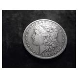 1892 O Morgan Silver Dollar