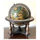 Decorative Vintage Style Table Top Rotating Globe