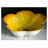 Beautiful Floral Barettoni Italian Serving Bowl