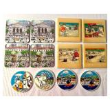 Variety of Fun Decorative Coasters