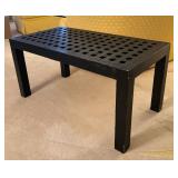 Vintage Grid Top Coffee Table