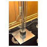 Lucite and Chrome Floor Lamp