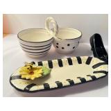 Fun Black and White Decorative Kitchen Items