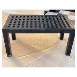 Vintage Grid Top Coffee Table