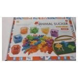 Animal Sucker Counting Toys with Colorful Shapes