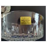 ARCOROC Glass Salad Bowl & 6 Small Matching Salad Bowls