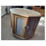 Octagonal Vintage MCM Side Table