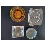 Assorted Small Vintage Ashtrays