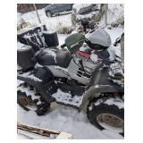 2013 Polaris Sportsman 700 cc Twin ATV with Snow Accessories