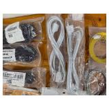 Lot of Networking Cables and Connectors