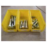 (3) Bins of Large Hex Head Bolts