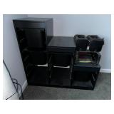 Modular Storage Unit with Bins Contents not included