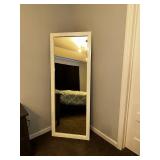 Full-Length Mirror White Frame