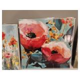 Floral Canvas Art Set of 3