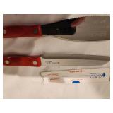 Cutco Red Handle Knife Set