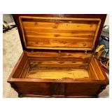 Antique Wooden Storage Chest