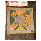 Handmade Quilted Table Runner & Quilts