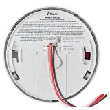 Kidde Lot or 2- Heat Detectors, Hardwired with Battery Backup & 2 LEDs, Interconnect Capability, Ideal for Garages