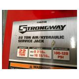 Strongway 22 Ton Air/Hydraulic Service Jack Model # 46248