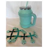 Reduce Cold-1 Mug with Silicone Trivet