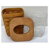 Longaberger Basket Tissue Holder with Liner