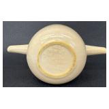 Vintage Roseville Raymor Ben Seibel Design 195 Creme Colored Bean Pot - Smaller Size