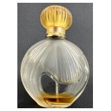 Two Vintage Lalique Perfume Bottles including Lalique Molinard de Molinard Perfume Bottle