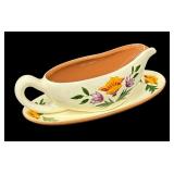 Vintage Florette Gravy Boat by Stangl Pottery