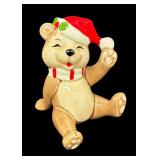 Fitz and Floyd Tumbling Santa Bear Figurine