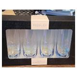 Lot of (2 Boxes) 6" Stemless Flutes Set of 4 by Rachel Zoe