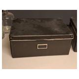 Lot of (2) Storage Box & Lid