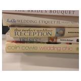 Lot of (12) Assorted Wedding Books - Weddings Valentine Style, Wedding Chic, Art of Celebration, The Bride