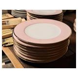 Lot of (8) 11" Porcelain Dinner Plates by Spal Porcelanas