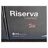 Lot of (11) Riserva 12-1/2-oz Cabernet Glasses