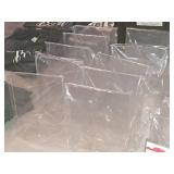 Lot of (10) Acrylic Display Stands 8-1/2"x11-1/2" (Clear)