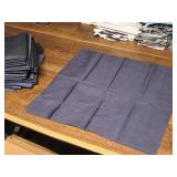 Lot of (9) Cloth Napkins (Navy Blue)