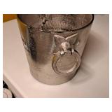 8-1/2" Metal Champagne Bucket - Chateau Chamberlain logo